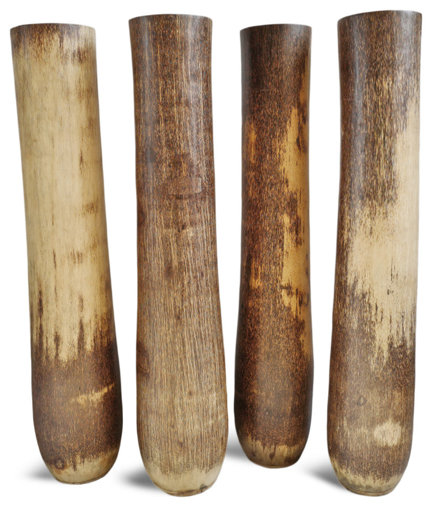 Natural Coconut Palm Urn