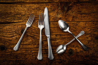 Moretto Flatware Set, Ice, 5 Pcs.
