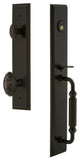 Carre' 1-Piece Dummy Handleset, F Grip and Grande Victorian Knob, 849086