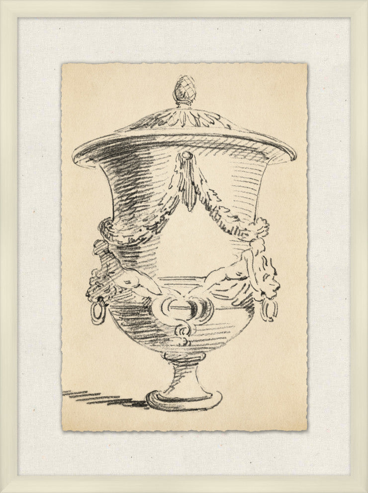 Urn Sketch 4, Giclee Reproduction Artwork