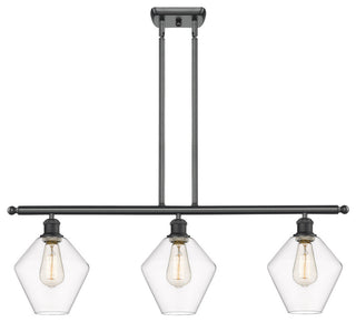 Innovations Cindyrella LED Island Light 516-3I-BK-G652-8-LED, Matte Black