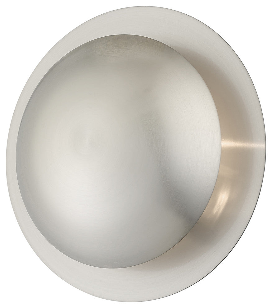 Livex Lighting Ventura 2-Light Brushed Nickel Medium Semi-Flush/Wall Sconce