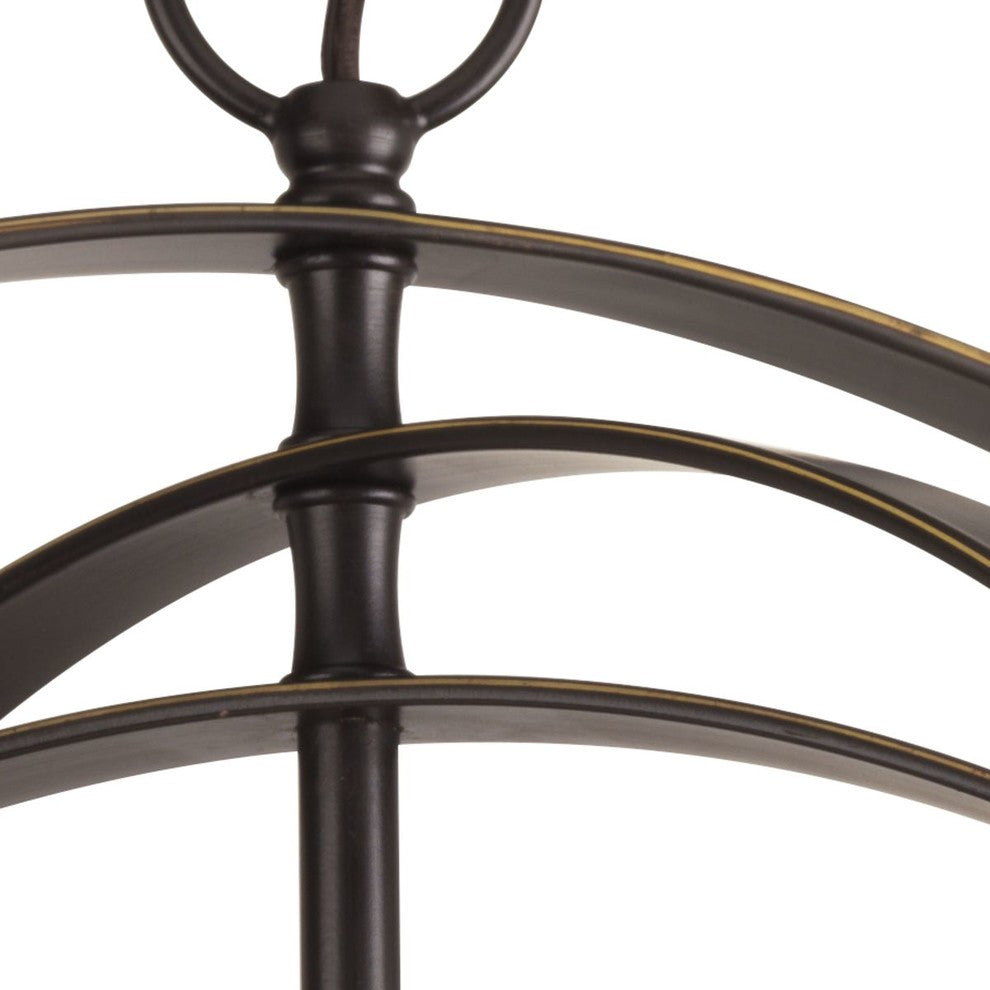 6-Light Foyer, Antique Bronze