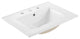 Cayman 24" Bathroom Sink White