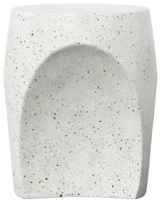 Mixx, Thalia Stool, Ivory Terrazzo
