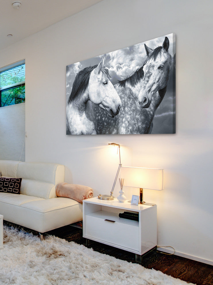 "Are We Buds" Print on Canvas by Maggie Dee