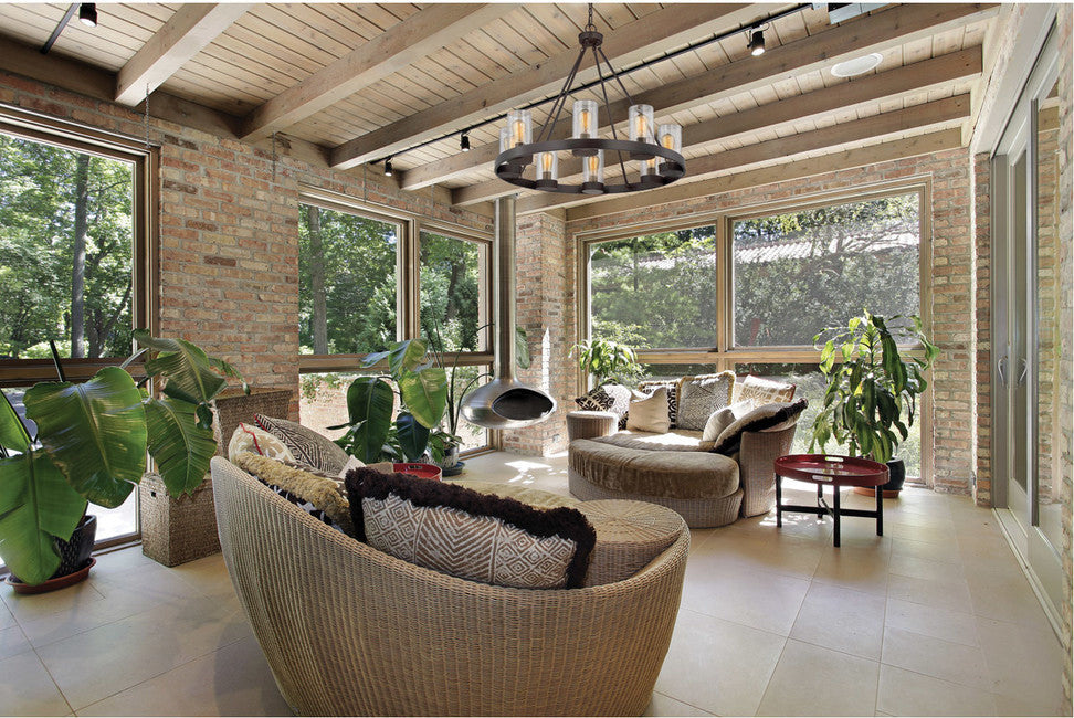 8-Light Outdoor Chandelier