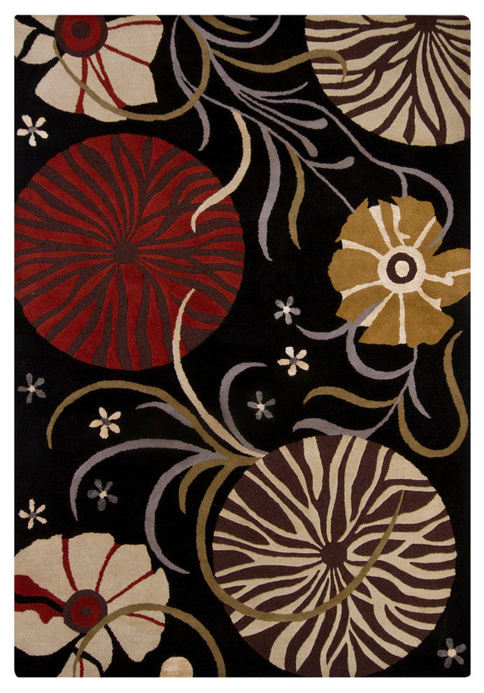 Bajrang Transitional Area Rug, 7'x10'