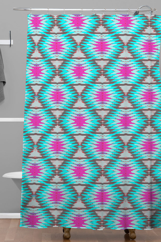 Deny Designs Holli Zollinger Azteca Shower Curtain