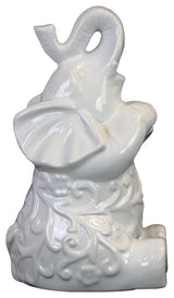 Ceramic Figurine, Gloss White