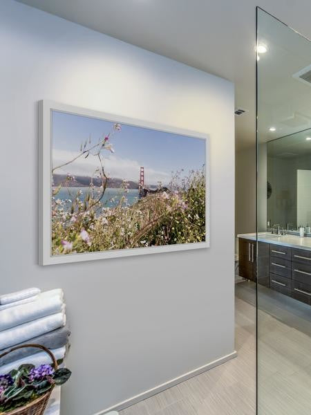 "From a Distance" Framed Painting Print, 24"x16"