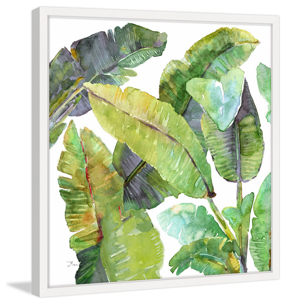 "Private Resort" Framed Painting Print, 24"x24"