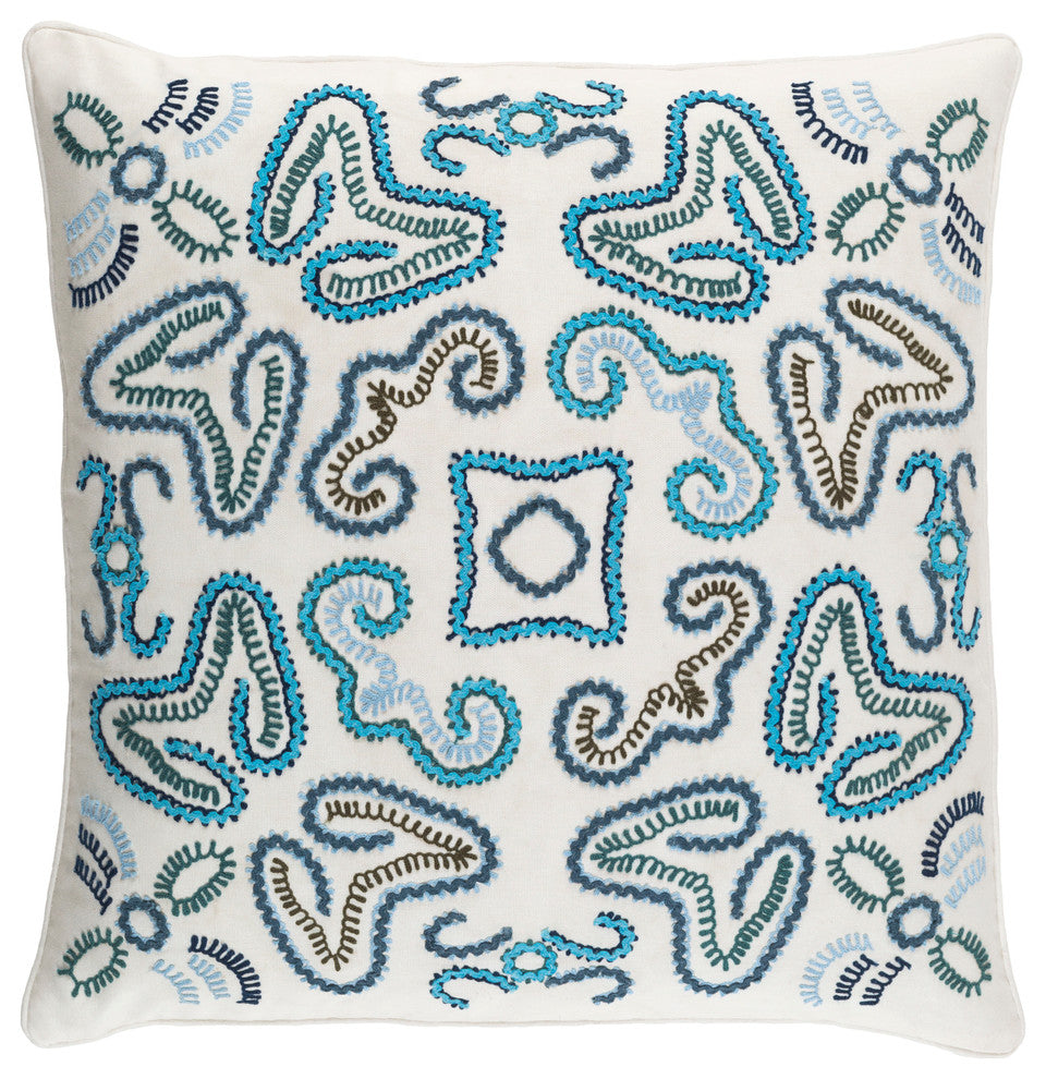 Avana Pillow 22x22x5, Polyester Fill