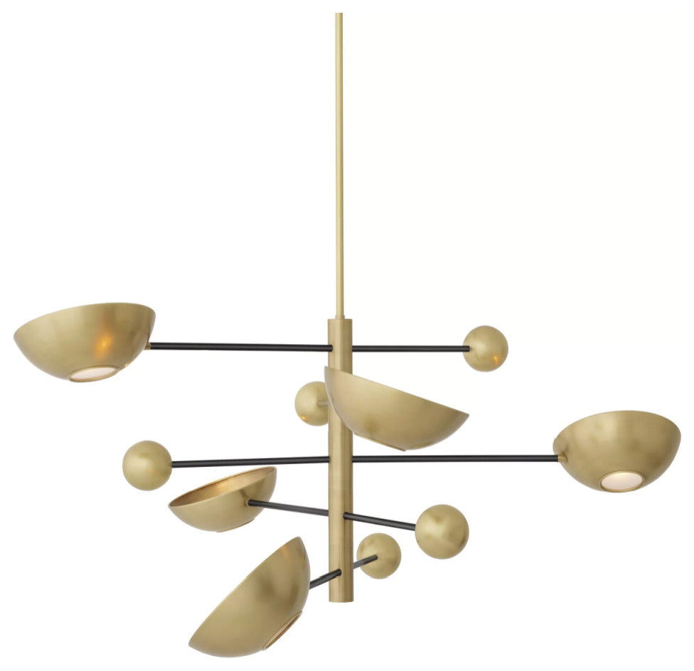 Antique Brass Bowls Chandelier | Eichholtz Salinas