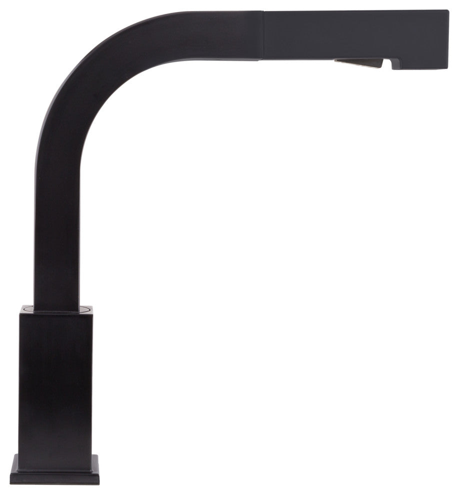 Arkitek 1-Handle Pull-Out Kitchen Faucet, Matte Black