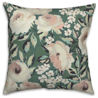 Multi Floral 3 16x16 Indoor / Outdoor Pillow