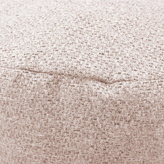 Stylish Panama Sand Round Foot Pouf