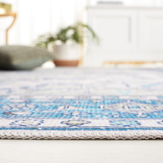 Safavieh Arizona Machine-Washable Collection ARZ105 Rug, Beige/Blue, 4'x6'