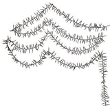 Kurt Adler 2000-Light 65' Cluster Garland with Warm White LED Lights