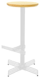 The Stick Stool, White, Barstool