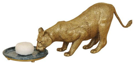 Classic Brass Lion Soap Dish