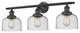 Innovations Lighting 205-Bk-G74-Led 3 Light Dimmable Led Bathroom Fixture