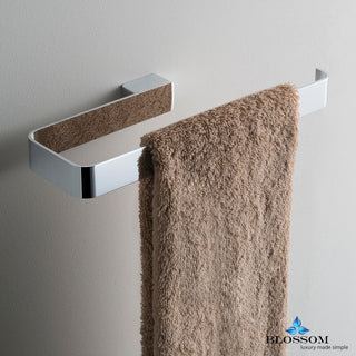 Blossom Towel Bar, Chrome