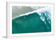 "Riding The Wave" Framed Print by Karolis Janulis