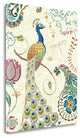 "Peacock Fantasy II" By Daphne Brissonnet, Giclee Print on Gallery Wrap Canvas