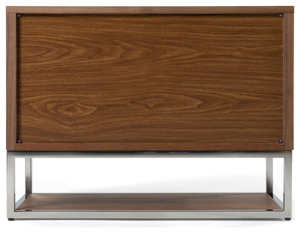 Modrest Helenora Modern Walnut Nightstand