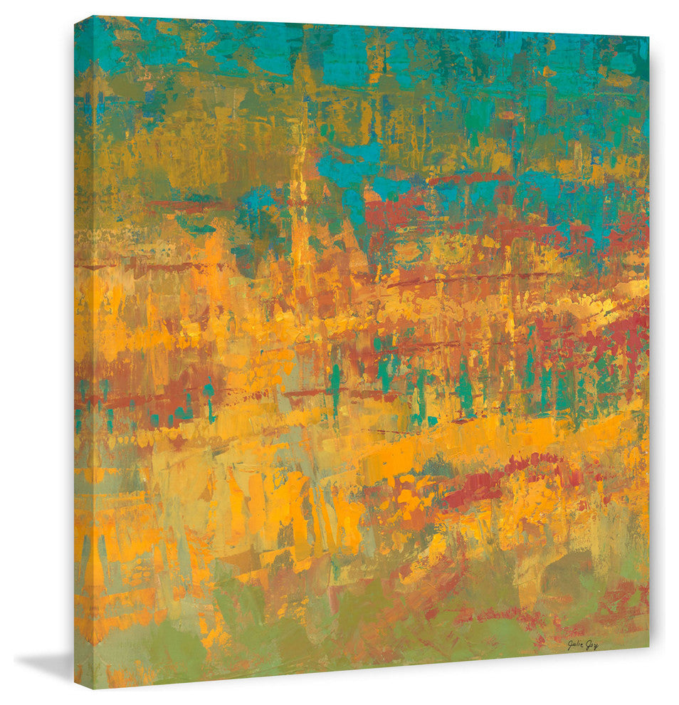 "Beyond Borders l" Painting Print on Canvas by Julie Joy