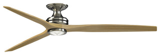 Fanimation Spitfire DC-KIT-72-LK-F Spitfire DC 72" 3 Blade Indoor - Brushed