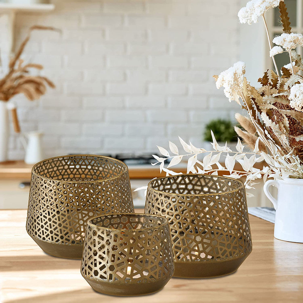 3 Piece Metal Lattice Hurricanes