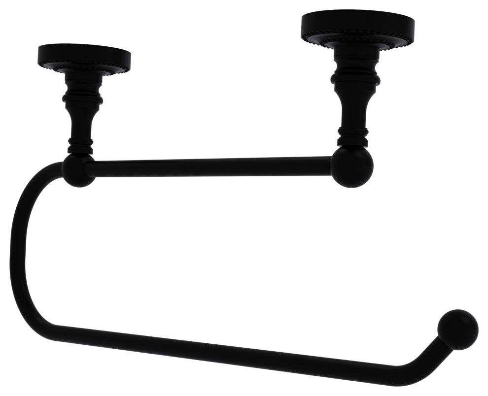 Dottingham Under Cabinet Paper Towel Holder, Matte Black