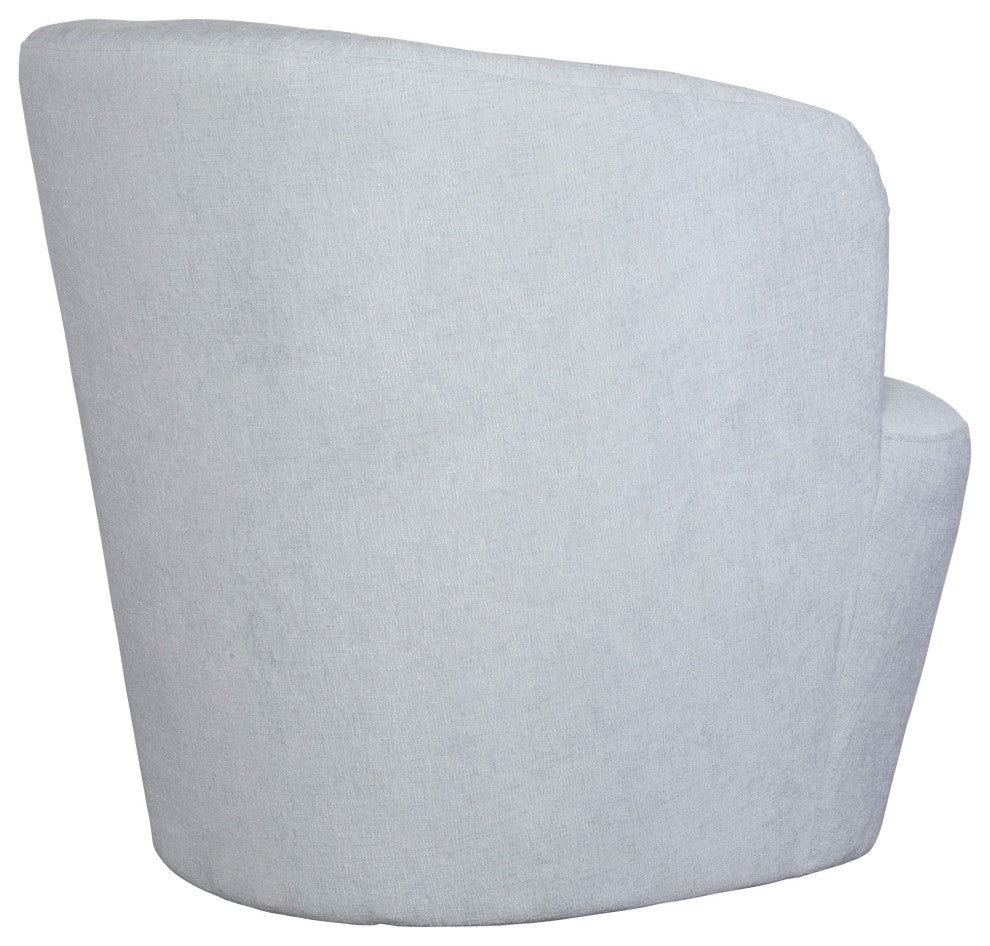 Uttermost Mist Barrel Swivel Chair