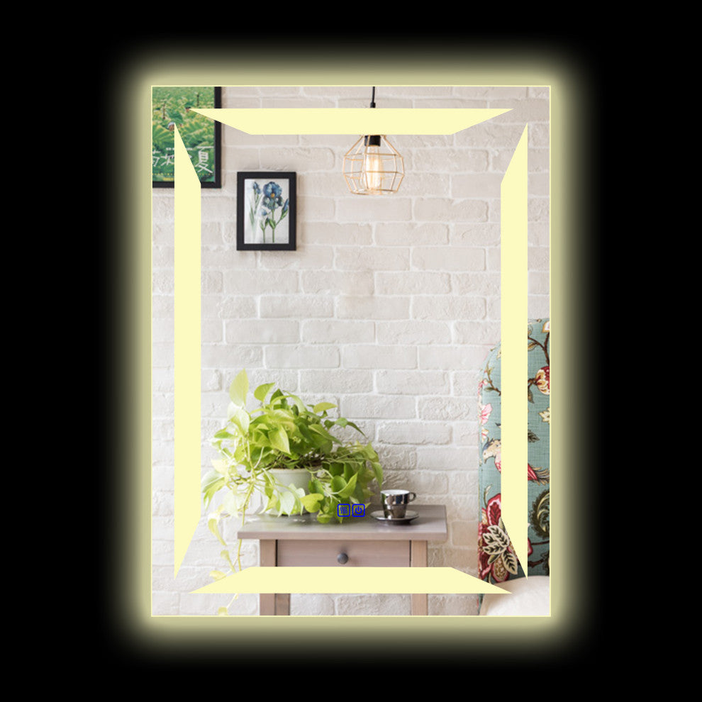 CHLOE Lighting LUMINOSITY Rectangular TouchScreen LED Mirror