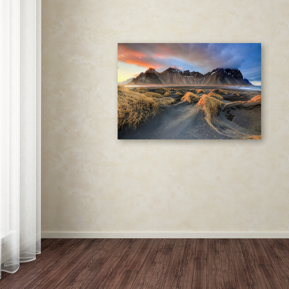 Mariska Vegter 'Vestrahorn' Canvas Art, 24x16