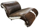Panhandle Western Cowhide Double Chaise Lounge