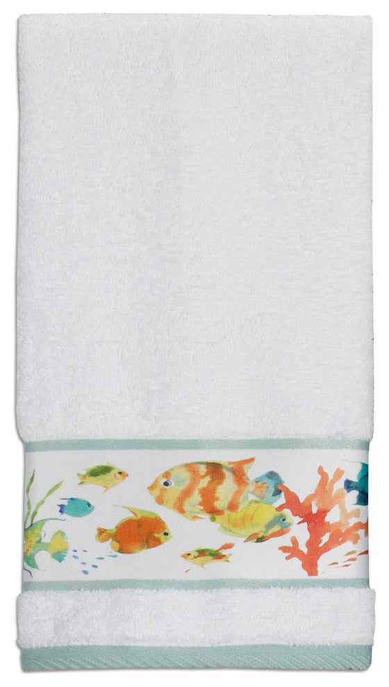 Rainbow Fish Hand Towel