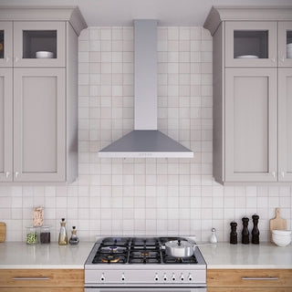 Streamline 30" Goffredo Convertible Wall Mount Range Hood, Stainless Steel