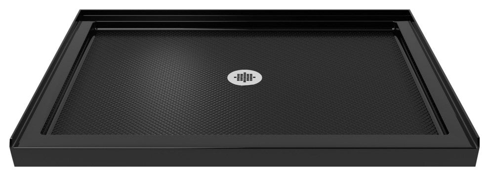 Dreamline Black Center Drain Shower Base