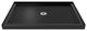 Dreamline Black Center Drain Shower Base