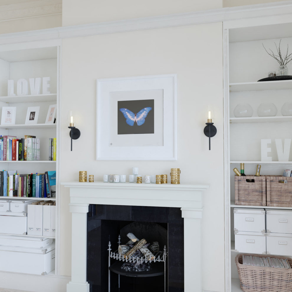 Vaxcel Lighting W0391 Warren 16" Tall Bathroom Sconce - Matte Black / Brushed