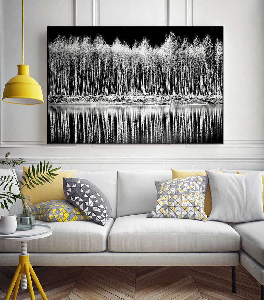 "Photograph 1" Art block Framed Canvas, 40"x30"
