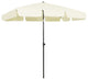 vidaXL Beach Umbrella Sand Yellow 78.7"x49.2"
