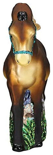 Old World Christmas 12582 Mule Blown Glass Ornament
