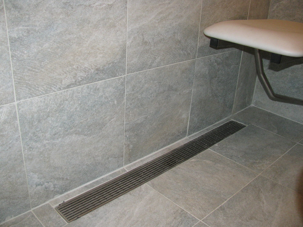 LUXE Wedgewire Linear Drain, 48"