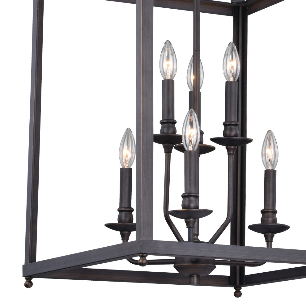 Juliet 6-Light Pendant Architectural Bronze