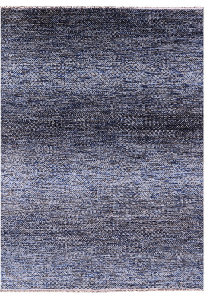 9' 1" X 12' 3" Savannah Grass Hand Knotted Wool Rug Q9229