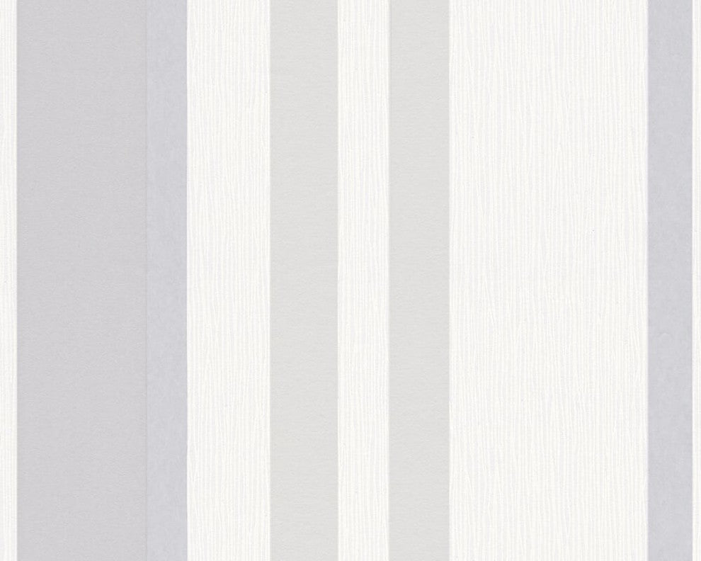 Jette2, Grass Textured Embossed Bamboo Natural White Wallpaper Sample